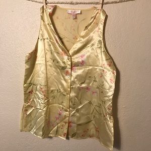 Oscar de la Renta 2 piece pajamas